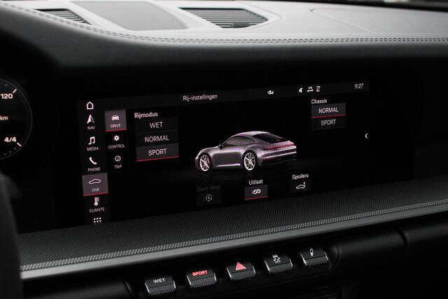 Porsche 911 3.0 Carrera Schuif/Kanteldak | ACC | PDLS | Leder | Camera | Sportuitlaat | Spoiler | Alcantara Stuur