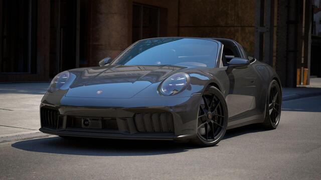 Porsche 911 3.6 T-Hybrid Targa 4 GTS, PTS Schiefergrau, noselift, Bose, 21", sport chrono, stl.ventilatie, matrix-LED, ACC, memory, privacy, NP313k