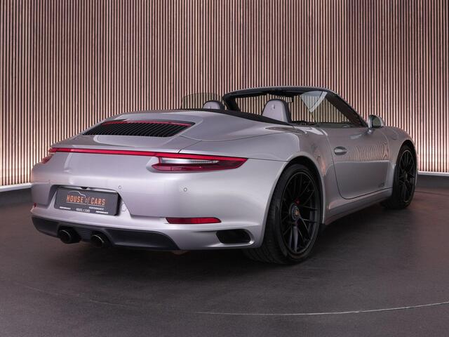 Porsche 911 Carrera 4 GTS 3.0 450pk Cabrio |sportuitlaat|sportchrono|Bose|PDLS+|Apple Carplay|18-voudige stoelen|parkeer camera|stoelverwarming|