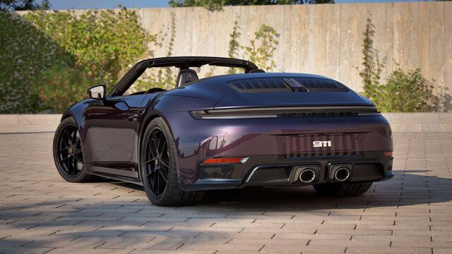 Porsche 911 Cabrio 3.6 T-Hybrid Carrera GTS , PTS Superiorred metallic, noselift, Bose, 21", SportDesign, InnoDrive, matrix-LED, PASM, keyless, NP311K