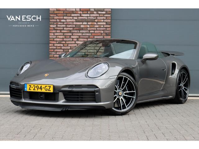 Porsche 992 911 Cabrio 3.8 Turbo S | Keramisch | Vierwielbesturing | Burmester High End | Adaptive Cruise Control | Liftsysteem | Sport Chrono | 18-wegs Memory | PASM | Sportuitlaat |