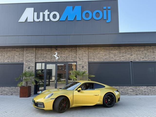 Porsche 992 911 3.0 Carrera S / 450 PK / Paint to Sample / PTS Yellow Storm / BOSE / Race-Tex / Alcantara / ACC / Sportuitlaat