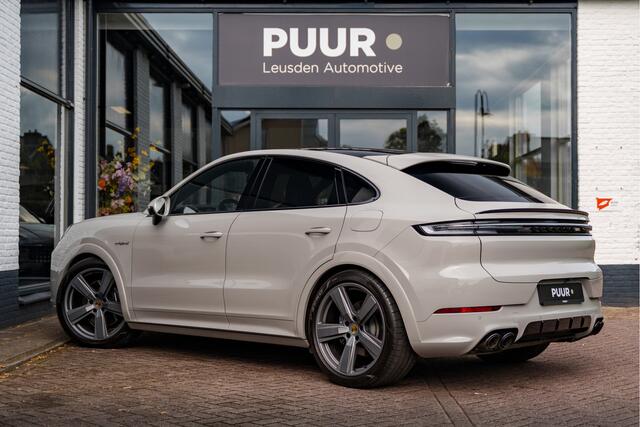 Porsche CAYENNE Coupé 3.0 E-Hybrid Sport Design Krijtgrijs [2e PINKSTERDAG OPEN] Pano - Trekhaak - 360 View