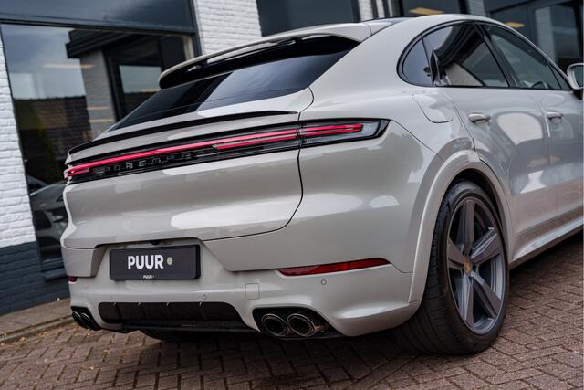 Porsche CAYENNE Coupé 3.0 E-Hybrid Sport Design Krijtgrijs [2e PINKSTERDAG OPEN] Pano - Trekhaak - 360 View