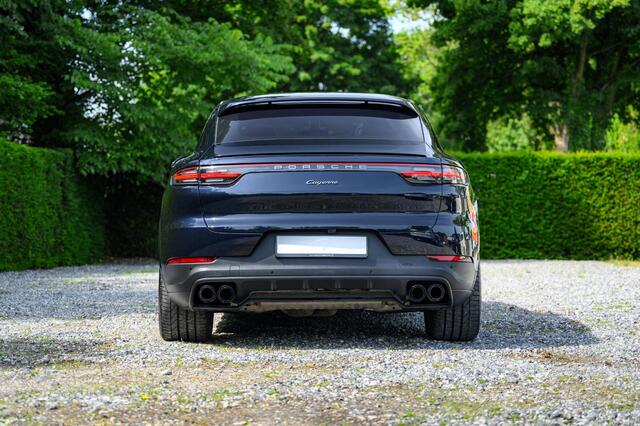 Porsche CAYENNE Coupé 3.0 E-Hybrid Platinum Edition | Blauw-Beige-Krijt | 1e. Eig.