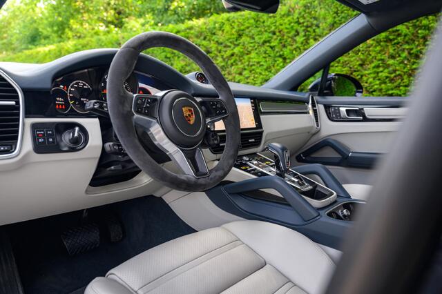 Porsche CAYENNE Coupé 3.0 E-Hybrid Platinum Edition | Blauw-Beige-Krijt | 1e. Eig.
