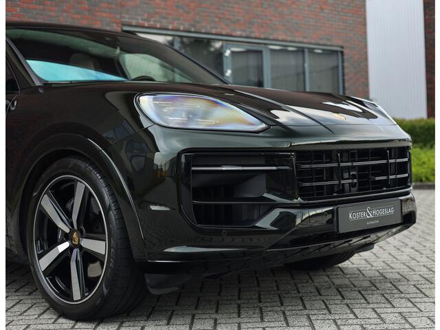 Porsche CAYENNE E-Hybrid | PTS Dark Olive - Krijt volleder