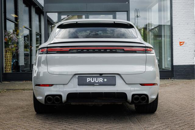 Porsche CAYENNE Coupé 3.0 E-Hybrid Sport Design Krijtgrijs Pano - Trekhaak - 360 View