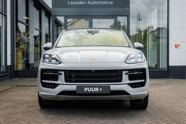Porsche CAYENNE Coupé 3.0 E-Hybrid Sport Design Krijtgrijs Pano - Trekhaak - 360 View