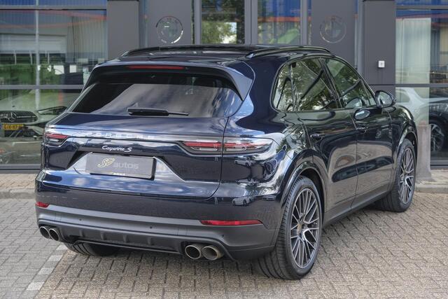Porsche CAYENNE S 2.9 V6 441pk Panoramadak Luchvering Matrix led Comfortstoelen Memory Camera 21" LMV