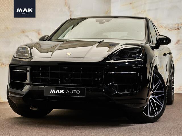 Porsche CAYENNE Coupé 3.0 E-Hybrid, NL-auto, SportDesign, 22", Bose, luchtv., surround view, memory, keyless, ACC, privacy