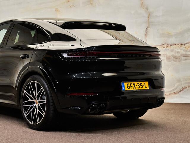 Porsche CAYENNE Coupé 3.0 E-Hybrid, NL-auto, SportDesign, 22", Bose, luchtv., surround view, memory, keyless, ACC, privacy