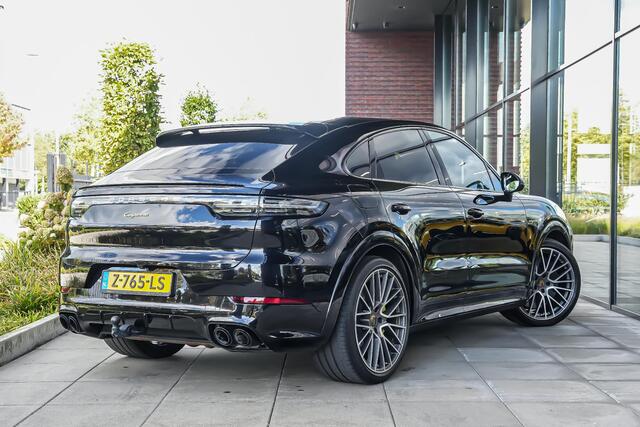 Porsche CAYENNE Coupé 3.0 462pk E-Hybrid |keramisch|panoramadak|Bose|memory|head-up|achterasbesturing|sportuitlaat|360 camera|sport design|sport chrono|18-voudige sportstoelen|luchtvering|elek. trekhaak|