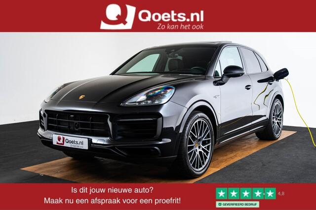 Porsche CAYENNE 3.0 E-Hybrid Panoramadak - Comfortstoelen - Stuurbekrachtiging Plus - Sport Chrono Pakket - Sound systeem BOSE - Head Up - Parkassist voor/achter - 3D Surround View - Luchtvering -