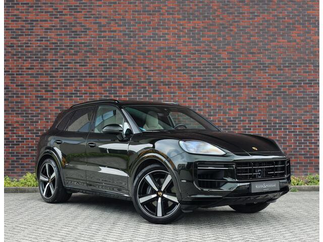 Porsche CAYENNE E-Hybrid | PTS Dark Olive - Krijt volleder