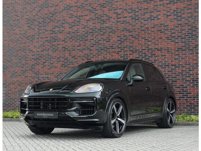 Porsche CAYENNE E-Hybrid | PTS Dark Olive - Krijt volleder