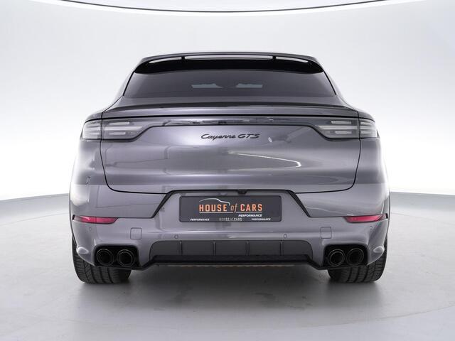 Porsche CAYENNE Coupé GTS 4.0 460pk |dealer onderhouden|Approved 2028|pano|carbon ext|matrix LED|chrono|sport design|Bose|18-voudig|HUD|memory|360 camera|Apple Carplay|blind spot|21"|