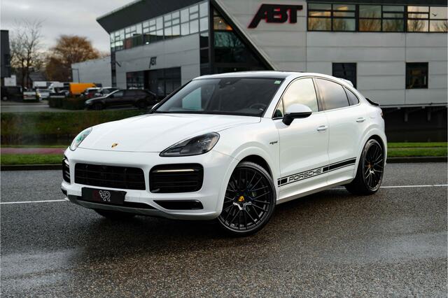 Porsche CAYENNE Coupé 3.0 E-Hybrid Platinum Edition | Luchtvering | Sport Chrono | 360 camera | Stoelen pakket met geheugenfunctie | 22"