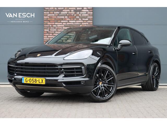 Porsche CAYENNE Coupé 3.0 Aut8 | Luchtvering | Panoramadak | BOSE | Trekhaak | Leder | Memory | Stoelverwarming V+A | PDLS | Sport-Chrono-pakket | Soft-Close | Verwarmd Stuurwiel |
