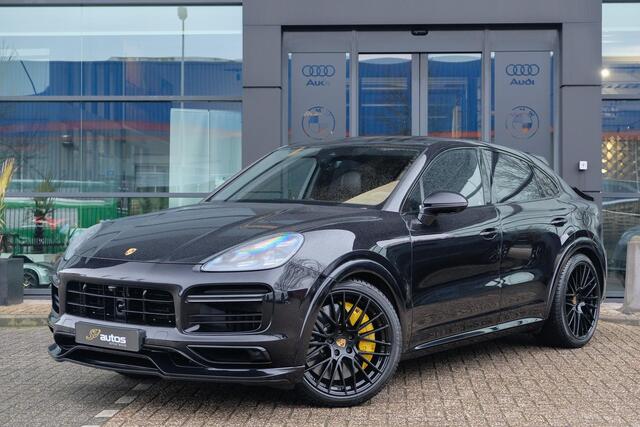 Porsche CAYENNE Coupé 4.0 V8 Turbo S 680pk E-Hybrid Panoramadak Keramisch *BTW* Massage Trekhaak Stoelkoeling Luchtvering