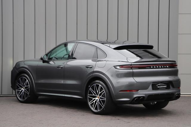Porsche CAYENNE Coupé 3.0 E-Hybrid | 470PK | Achterasbesturing | Sport-design | Luchtvering | Sport-chrono | Matrix-led | Sfeerverlichting | NL-Auto | 2024.