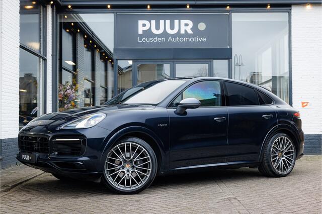 Porsche CAYENNE Coupé 3.0 E-Hybrid Platinum Edition Sport Design - Moonlight Blue - 360 view - Trekhaak