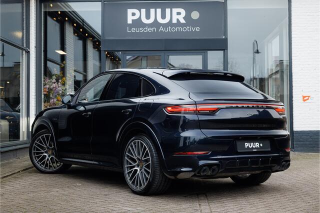 Porsche CAYENNE Coupé 3.0 E-Hybrid Platinum Edition Sport Design - Moonlight Blue - 360 view - Trekhaak