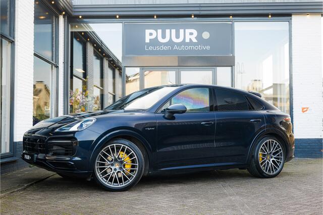 Porsche CAYENNE Coupé 3.0 E-Hybrid Platinum Edition Sport Design - Moonlight Blue - 360 view - Trekhaak