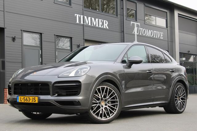 Porsche CAYENNE Coupé 3.0 E - Hybrid - 22 inch - Sport Design - Panoramadak - Adaptieve cruise control - Sport Grono 18 voudig verstelbare stoelen - Luchtvering - Matrix Led koplampen - Trekhaak Nederlandse Porsche - Bose - Rondom zicht camera