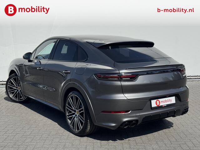 Porsche CAYENNE Coupé 3.0 E-Hybrid 462PK Sport Design SOH 90% NL Auto! Panoramadak | Achteras besturing | Voor/Achterstoelen verwarmd | Adaptive Cruise Control | Surround View | Stoelventilatie | Bose Sound System | Soft-Close Portieren