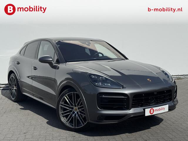 Porsche CAYENNE Coupé 3.0 E-Hybrid 462PK Sport Design SOH 90% NL Auto! Panoramadak | Achteras besturing | Voor/Achterstoelen verwarmd | Adaptive Cruise Control | Surround View | Stoelventilatie | Bose Sound System | Soft-Close Portieren