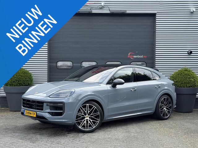Porsche CAYENNE Coupé 4.0 Turbo E-Hybrid Sport Chrono | 360* Camera | Achteras Besturing | Burmester | Bijrijders Display | Head-Up Display | CARBON |