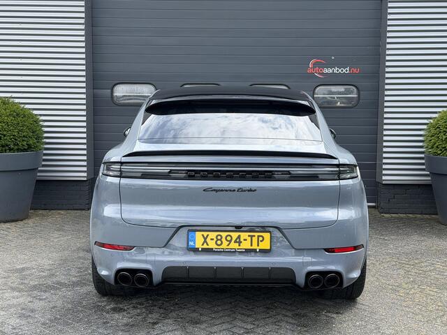 Porsche CAYENNE Coupé 4.0 Turbo E-Hybrid Sport Chrono | 360* Camera | Achteras Besturing | Burmester | Bijrijders Display | Head-Up Display | CARBON |