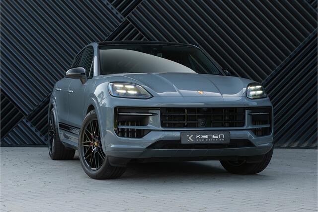 Porsche CAYENNE Coupé 3.0 S E-Hybrid Sport Design ACC Pano GTS Stoel 360 BijrijDisplay Head Up Matrix Memory Trekhaak