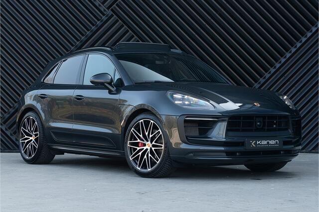 Porsche MACAN S 2.9 NW Model ACC Chrono Panodak Luchtv. Trekhaak Camera Memory
