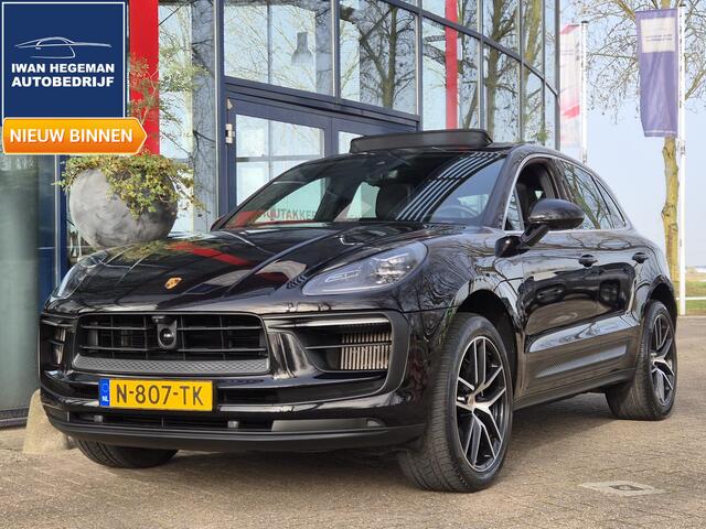 Porsche MACAN 2.9 S | Panodak | Luchtvering | Matrix LED | Leer | Navigatie | 20 inch | Adaptive Cruise Control