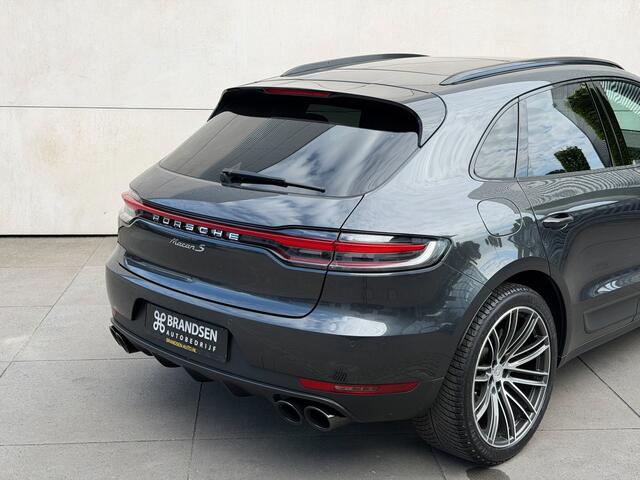 Porsche MACAN 3.0 S Luchtvering-Sport chrono-ACC-Pano-21"-Keyless-18 V Stoelen