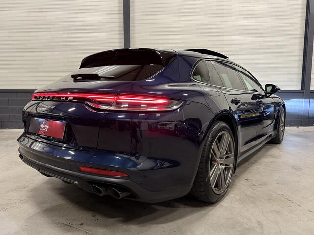 Porsche PANAMERA Sport Turismo 2.9 4 E-Hybrid Platinum Edition PANO/PDLS+-LED/LUCHTVERING/SPORT-CHRONO/SOFT-CLOSE/ACC/VENTILATIE+MEMORY/HEAD-UP/SFEER/SPORTUITLATEN/MIDNIGHT-BLUE METALLIC/VOLLEDIG PORSCHE DEALER HISTORIE/BTW-AUTO