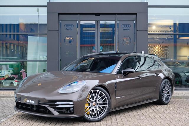 Porsche PANAMERA Sport Turismo 4.0 V8 Turbo S 700pk E-Hybrid Panoramadak Keramisch Luchtvering 4-wielsturing NLauto 1e eigenaar!