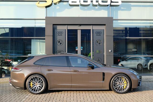 Porsche PANAMERA Sport Turismo 4.0 V8 Turbo S 700pk E-Hybrid Panoramadak Keramisch Luchtvering 4-wielsturing NLauto 1e eigenaar!