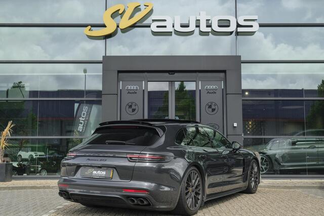 Porsche PANAMERA Sport Turismo GTS 4.0 V8 460PK SportDesign Pano Sport Chrono Carbon Alcantara 18-weg Sportstoelen Sportuitlaat Luchtvering