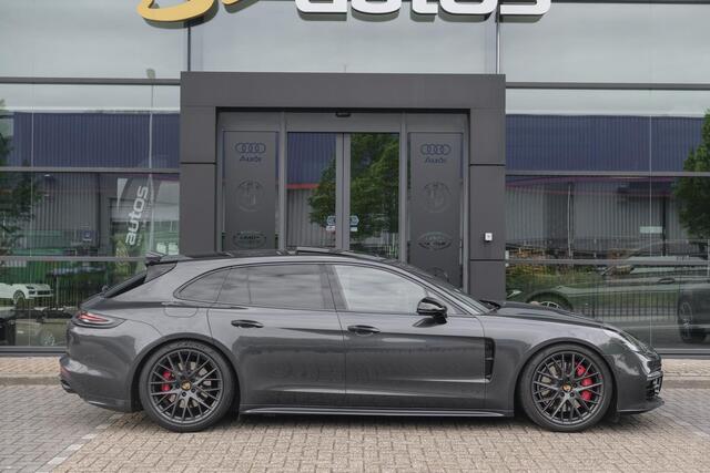 Porsche PANAMERA Sport Turismo GTS 4.0 V8 460PK SportDesign Pano Sport Chrono Carbon Alcantara 18-weg Sportstoelen Sportuitlaat Luchtvering