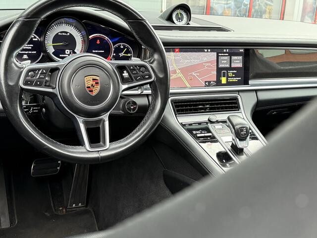 Porsche PANAMERA Sport Turismo BWJ 2018 4.0 Turbo 680 PK S E-Hybrid PANORAMADAK | SPORTCHRONO | KERAMISCHE REMSCHIJVEN | STOELKOELING/STOELVERWARMING | MEMORYSTOELEN | PDLS LED KOPLAMPEN |