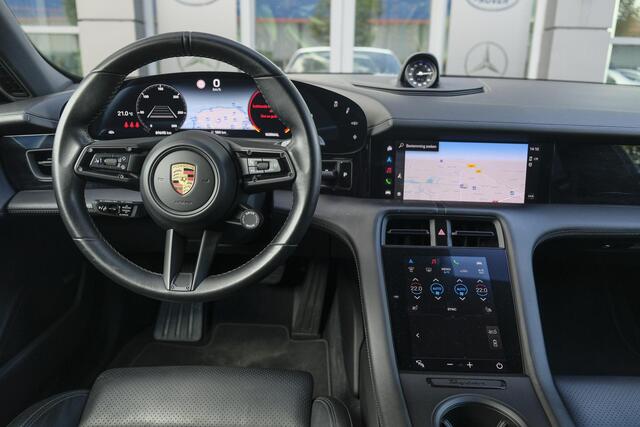 Porsche Taycan 4S 571pk Performance Plus 93 kWh 4-wielsturing PSCB brakes *BTW* Bose Adaptieve sportstoelen Matrix led Warmtepomp 21" LMV