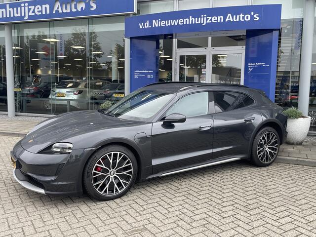 Porsche Taycan Cross Turismo 4S 93 kWh | Sport chrono | Cruise adaptive | Panoramadak | 20* | Elektrische stoelen met geheugen |