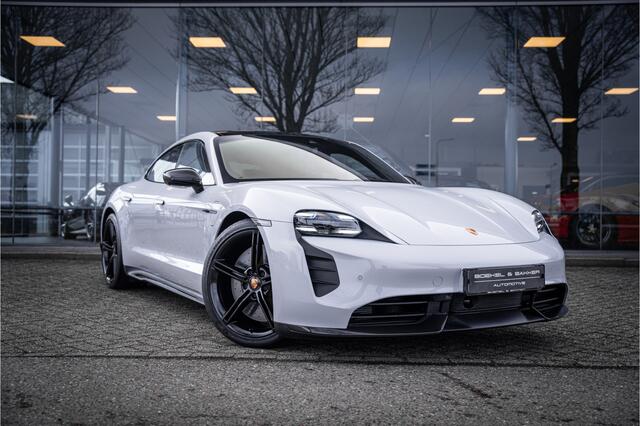 Porsche Taycan GTS 93 kWh ** PCCB ** PDLS+ ** HUD ** Panodak ** Sport Design Carbon ** 4WS NP 190K ** Rijbereik tot 504km (WLTP)