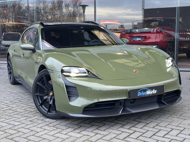 Porsche Taycan Taycan GTS Sport Turismo | HUD | Race-tex | Carbon | 21" | PDCC | Chrono | Pano | Interesse in een bezichtiging of proefrit, bel of app met 06-24282842