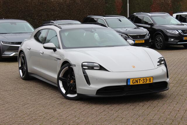 Porsche Taycan Sport Turismo 4S 93 kWh / Panoramadak / 360Camera / Head-up / Accu Performance+ / 21'' / Achterasbesturing / Luchtvering / Keyless / Stoel+Stuurverwarming / DAB / ACC