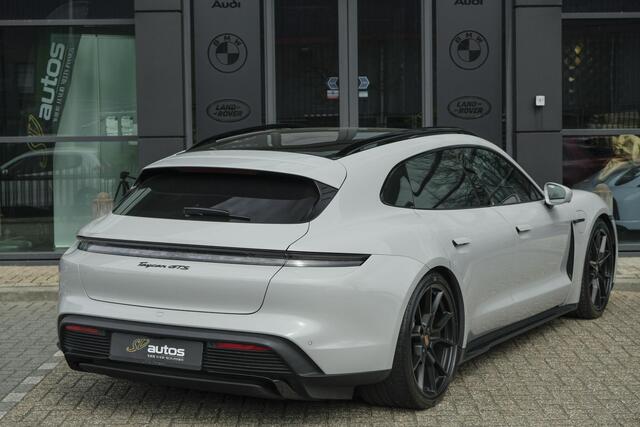 Porsche Taycan Sport Turismo GTS 598pk 93 kWh Panoramadak *SOH 93%* *incl BTW* Bijrijdersdisplay Rear seat entertainment Head-up Bose NLauto 1e Eigenaar