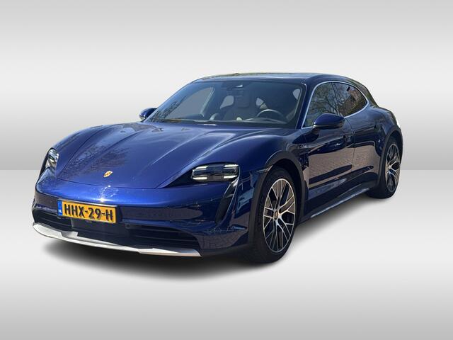 Porsche Taycan Cross Turismo 93 kWh / SOH 93,7% / Panoramadak / 360Camera / Luchtvering / Sportchrono / 20'' / Warmtepomp / Stoelverwarming 4x / DAB / CarPlay / Cruise Control